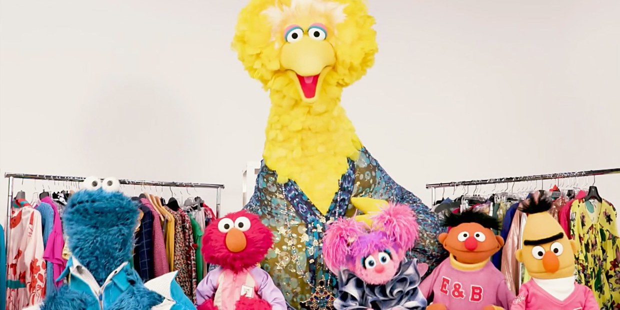 Sesame Street' characters got a makeover from InStyle for show's