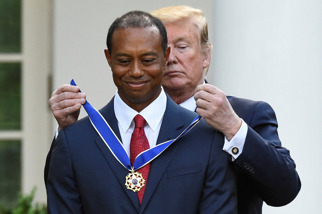 Tiger Woods : Je n'ai pas pu dormir quand ils ont essayé d'assassiner Donald Trump