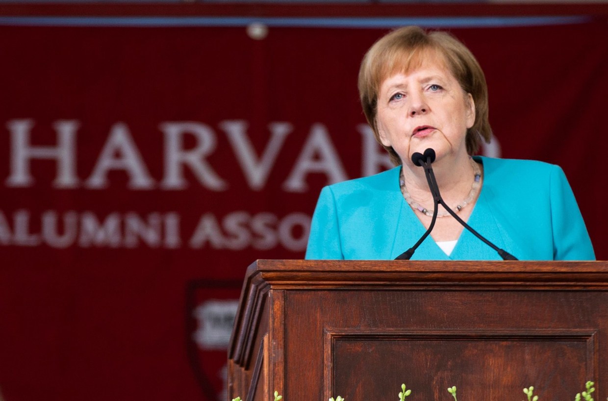 Angela Merkel 2019 Harvard Commencement Speech