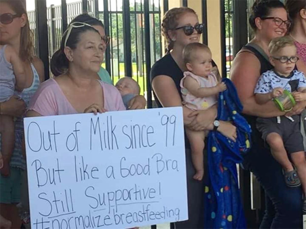 A breastfeeding woman was told to leave a Texas pool. This public