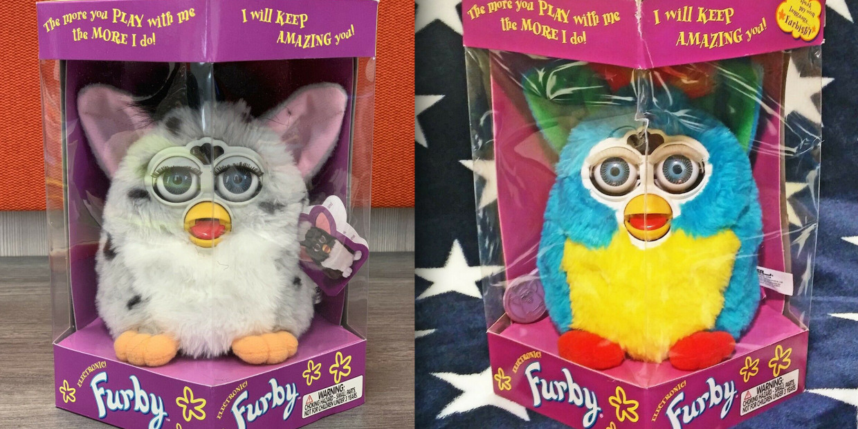 Vintage Furby McDonalds Toy, 1998, Plastic Furby, Mini Furby, Hot Pink Furby  Toy, Plastic Toy, Furby Toy, Collectible -  France