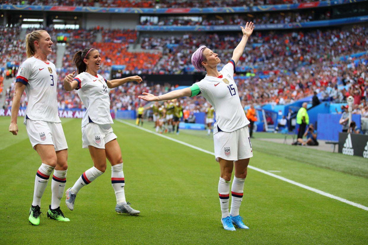 Megan Rapinoe: US women's co-captain urges team-mates to follow