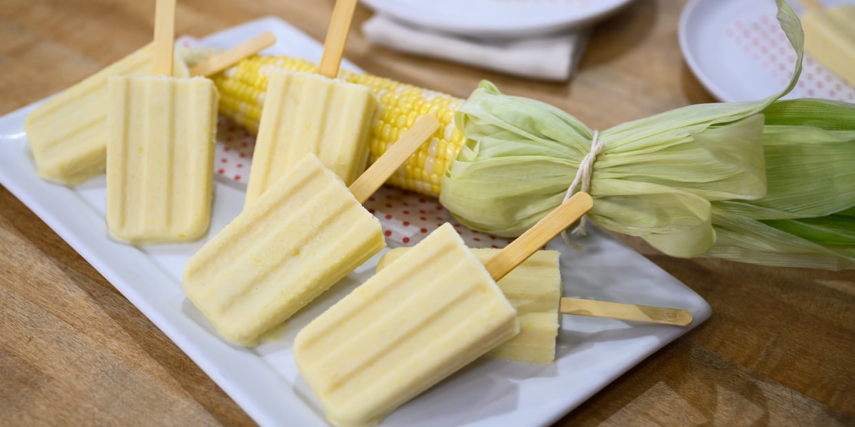 Katie Lee's Corn Ice Pops Recipe