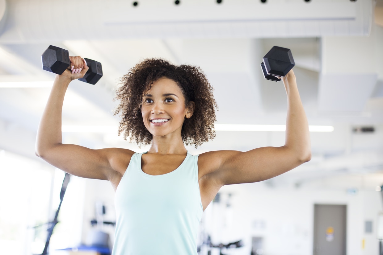 Try these 4 beginner exercises at home to help tone those flabby arms , Tricep Workouts