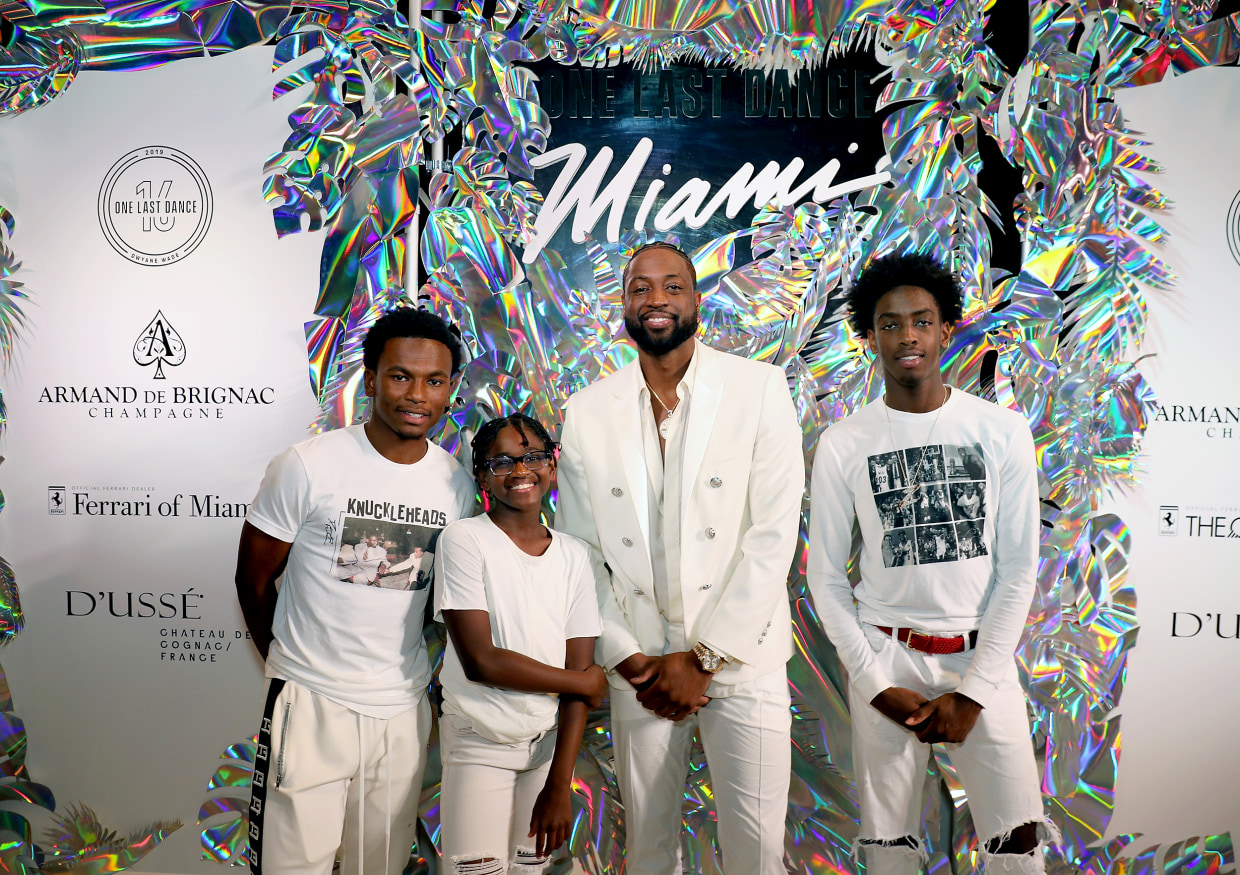 Dwyane Wade explains his son Zion, 12, identifies as female goes