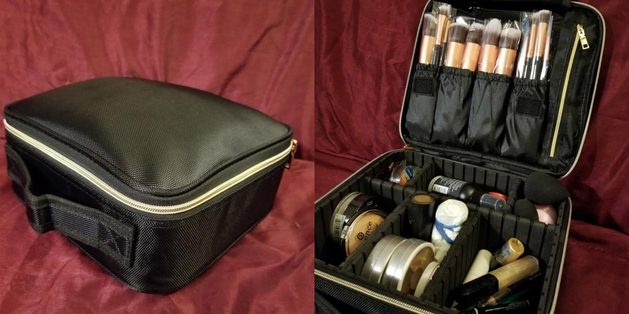 gift beslag tempereret Amazon's bestselling makeup case will help you travel in style