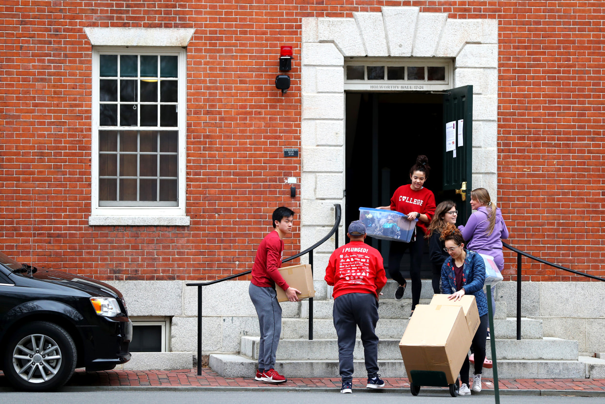 Coronavirus closed colleges and sent students home. Some of them