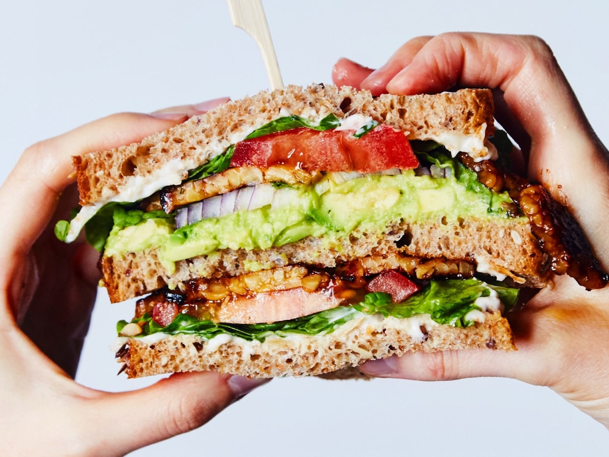 Chloe Coscarelli's Maple 'Bacon' BLT Sandwich