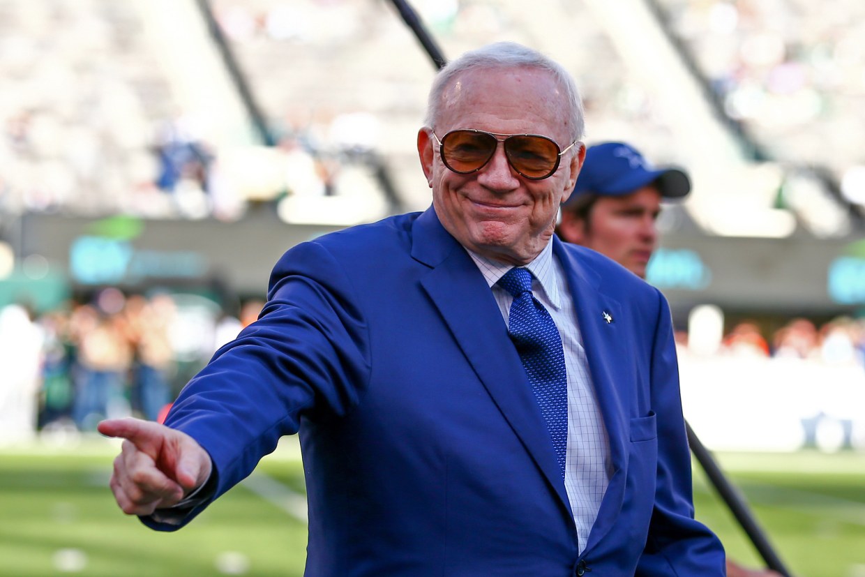 Dallas Cowboys owner Jerry Jones expects fans to attend home games