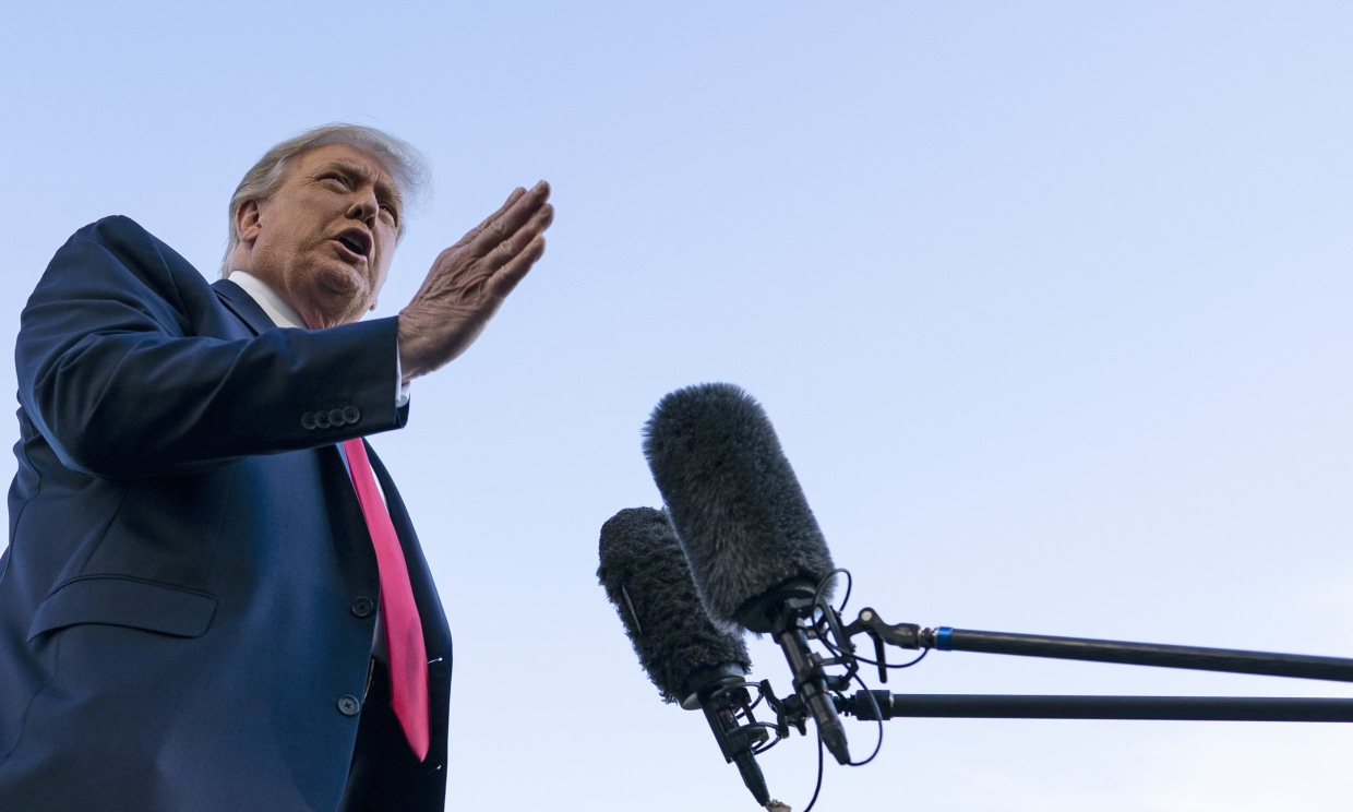 Image: us-politics-trump-departure