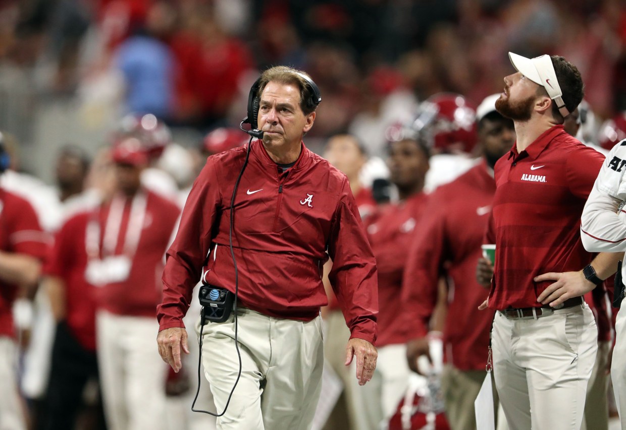 Alabama football coach Nick Saban tests positive for coronavirus