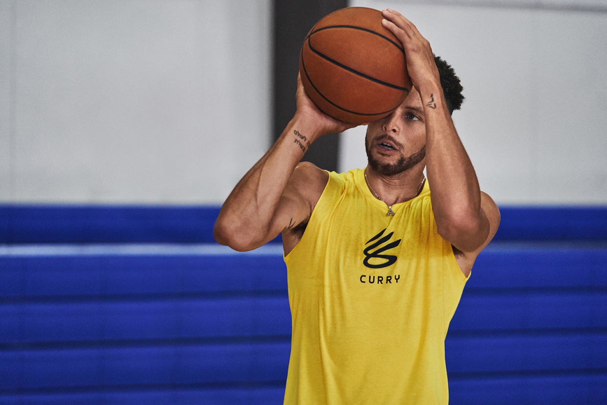 Under Armour launches brand with NBA star Steph Curry rival Nike's Jordan