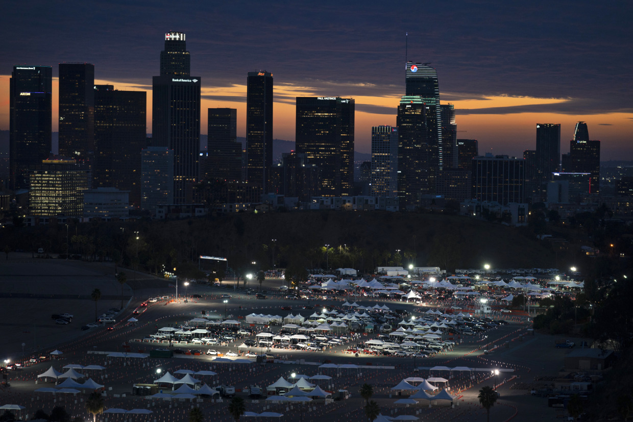 LA's Dodger Stadium Delivered Staggering 7,730 Covid-19 Vaccines Wednesday  – Deadline