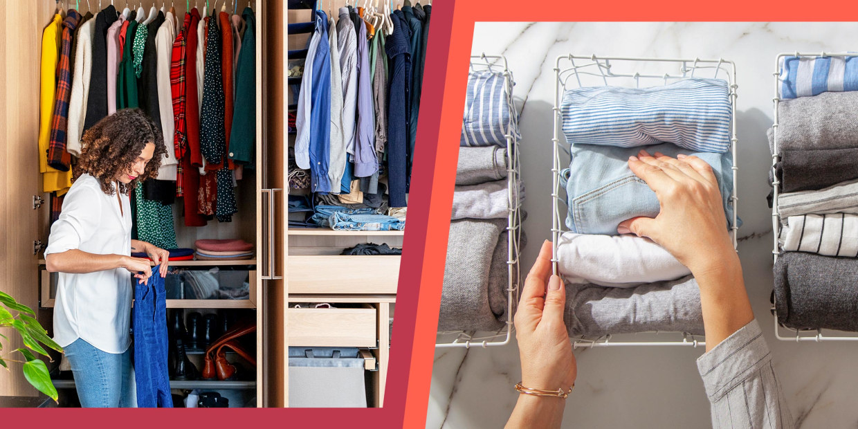 30 Best Closet Organization Ideas For A, How To Organize Open Shelves In Closet