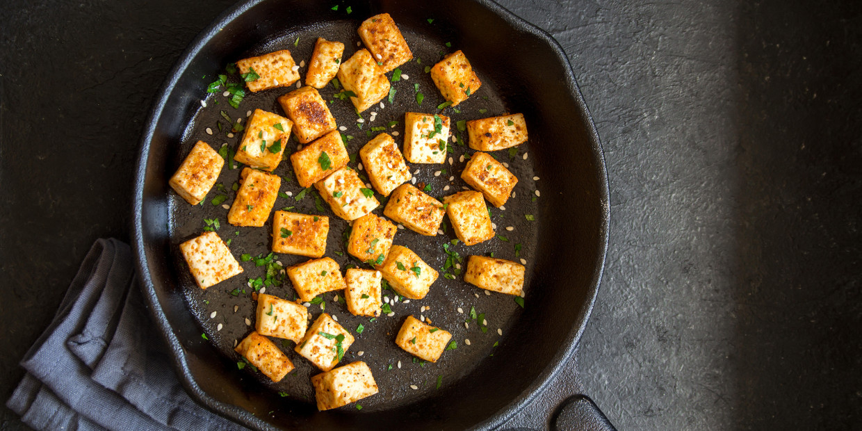 Best Pan Fried Tofu Recipe Easy & Homemade 2023 AtOnce