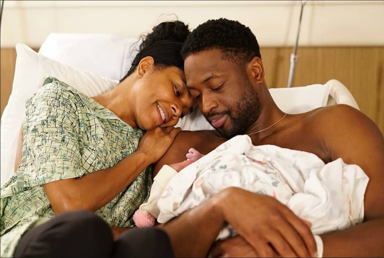 Dwyane Wade Shares Family Photo Celebrating Gabrielle Union as She Pens  Heartfelt Mother's Day Message