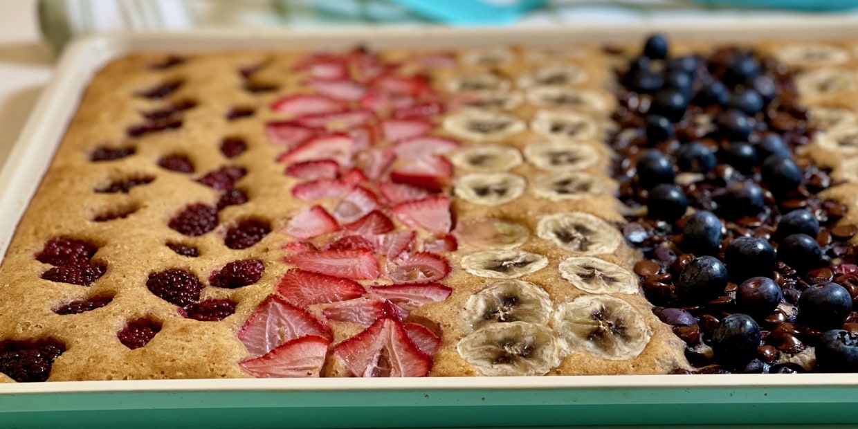 Joy Bauer's Sheet-Pan Pancake with Berries Recipe