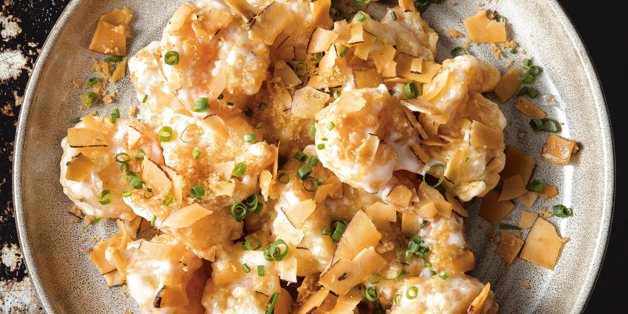 Creamy Coconut Shrimp -- Around My Family Table