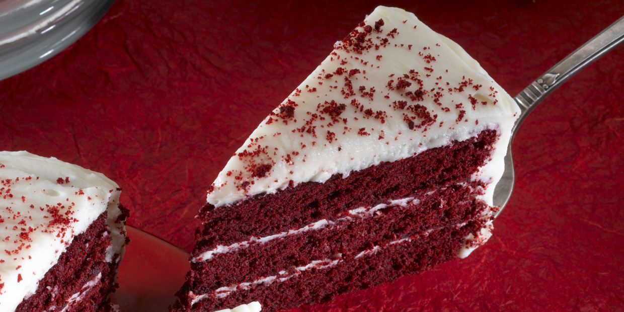 White Chocolate Red Velvet Truffle Cake - Baker by Nature