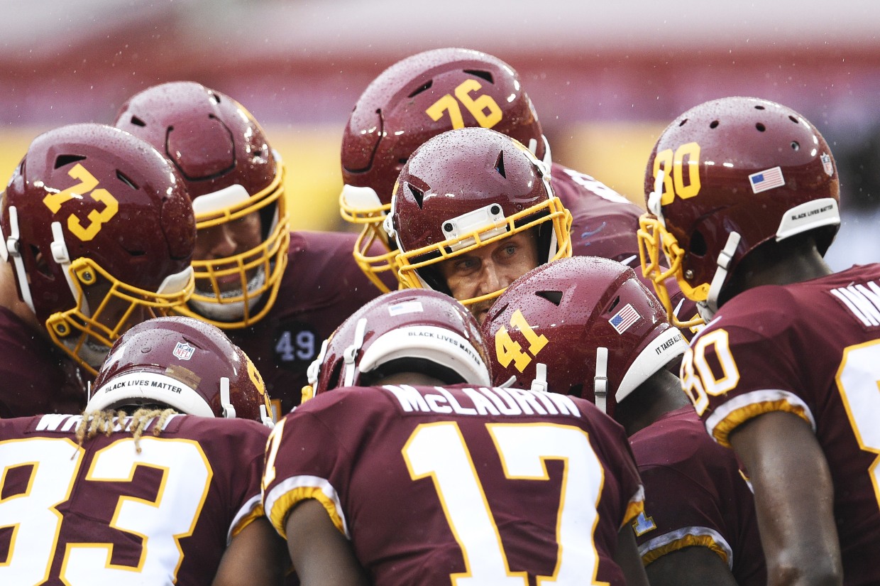 Washington Football Team staff stocks team store with new team name - On3