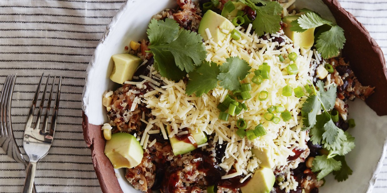 Chicken and Quinoa Salad Bowl - Nicky's Kitchen Sanctuary