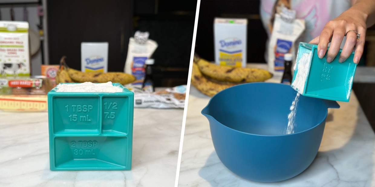 Kitchen Cube's All-in-One Measuring Device is Made for Clutter-Free  Convenience