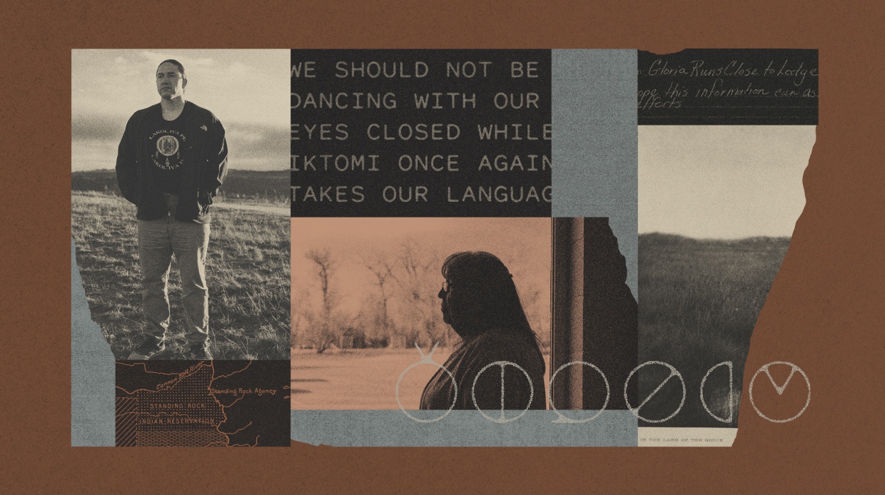 Montage of Lakota images