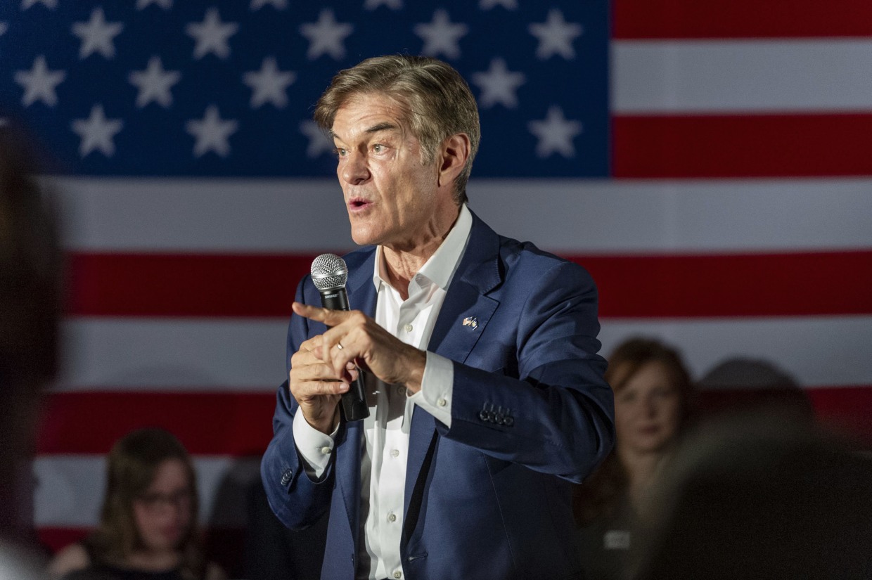 Senate candidate Dr. Mehmet Oz