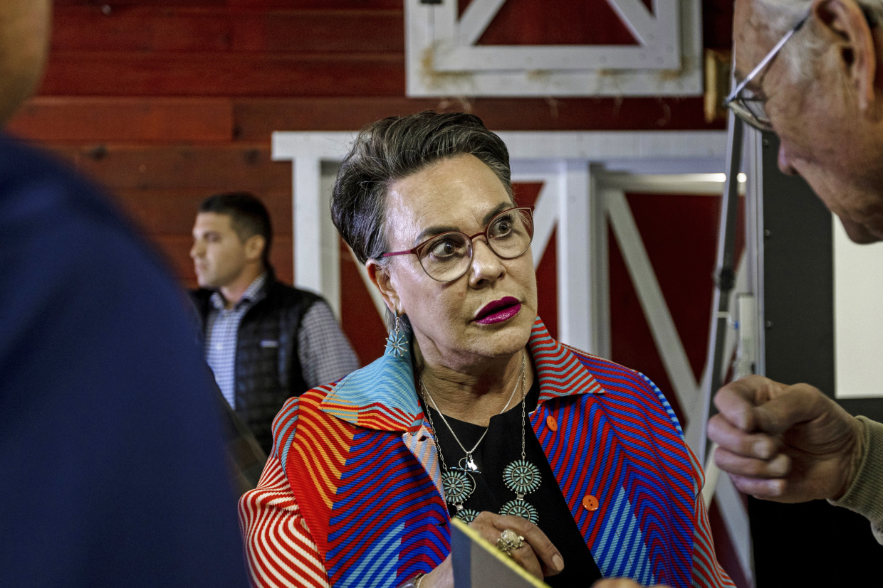 Donald Trump Jr Campaigns With Congressional Candidate Harriet Hageman