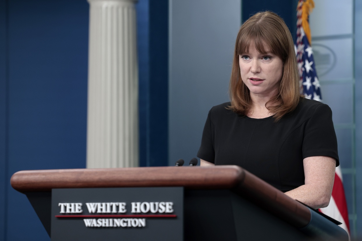 White House Director Of Communications Kate Bedingfield Holds Press Briefing