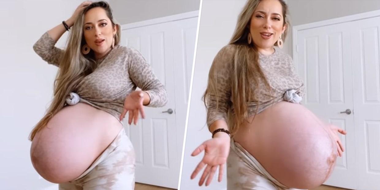 Pregnant Mom With Big Baby Bump Responds to Criticism Nude Pic Hq
