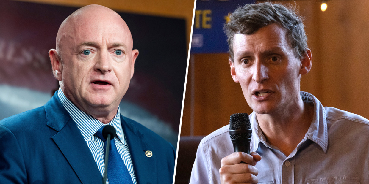 Image: Mark Kelly and Blake Masters