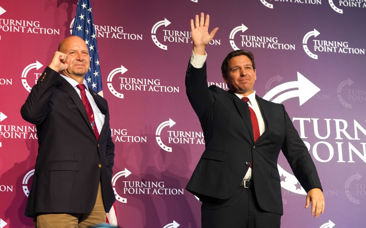 Image: Doug Mastriano Ron DeSantis