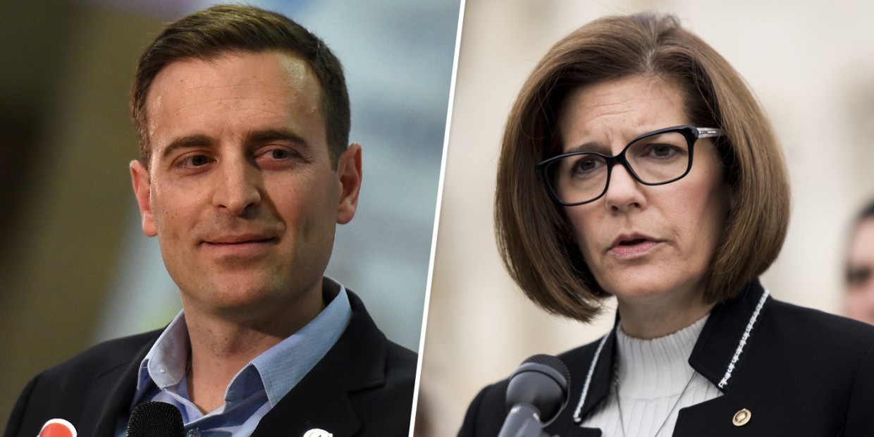 Image: Adam Laxalt, Catherine Cortez Masto