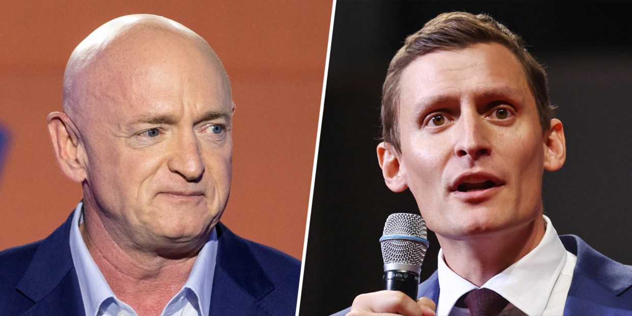 Mark Kelly and Blake Masters.