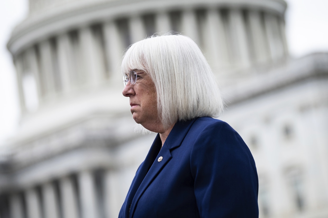 Senator Patty Murray, D-Wash., at the Capitol on July 26, 2022.