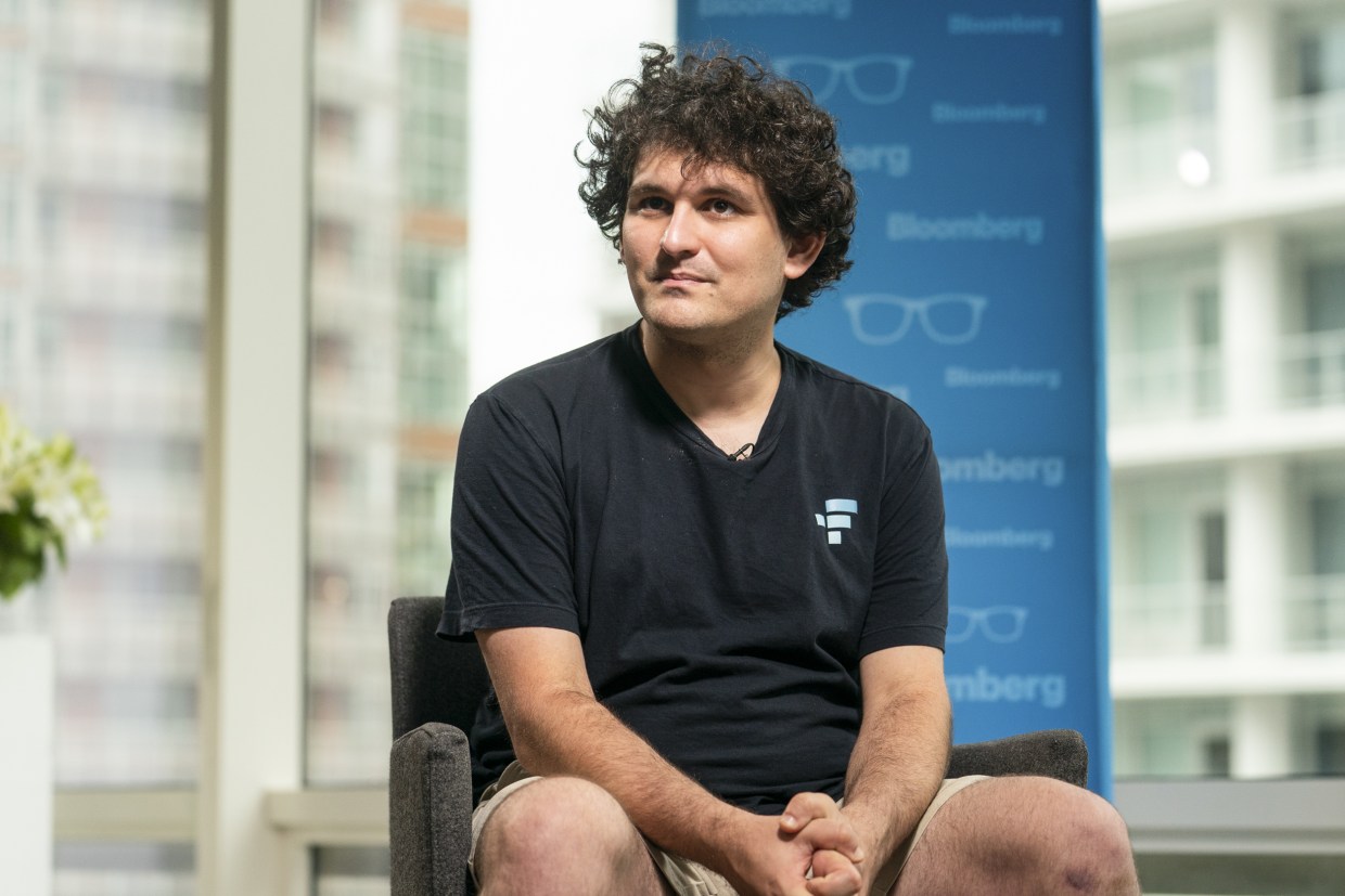 Image: Sam Bankman-Fried, founder and chief executive officer of FTX Cryptocurrency Derivatives Exchange, during an interview in New York on August 17, 2022.