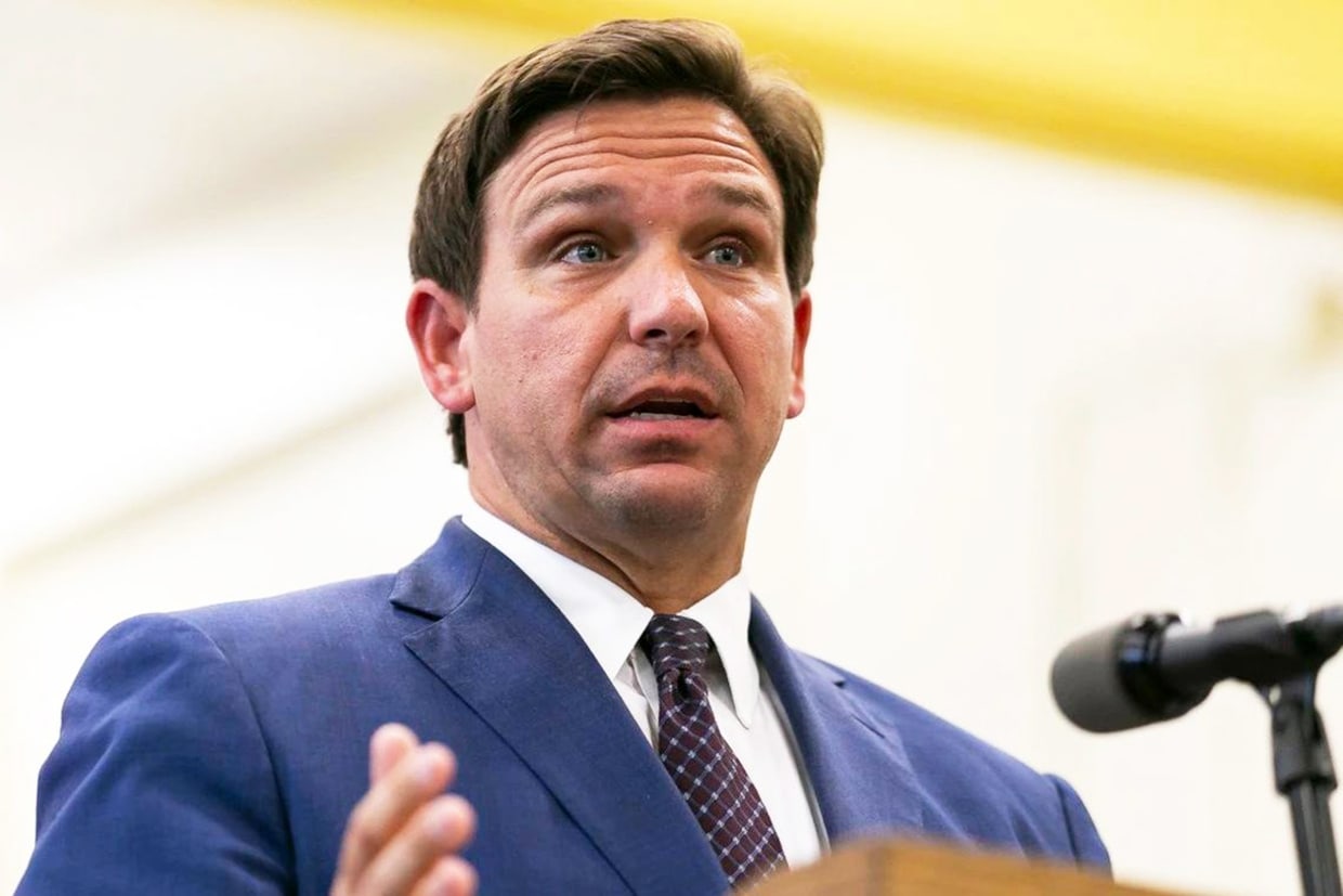 Florida Gov. Ron DeSantis.