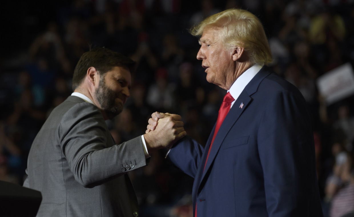 Donald Trump Holds Rally With Ohio Candidates In Youngstown