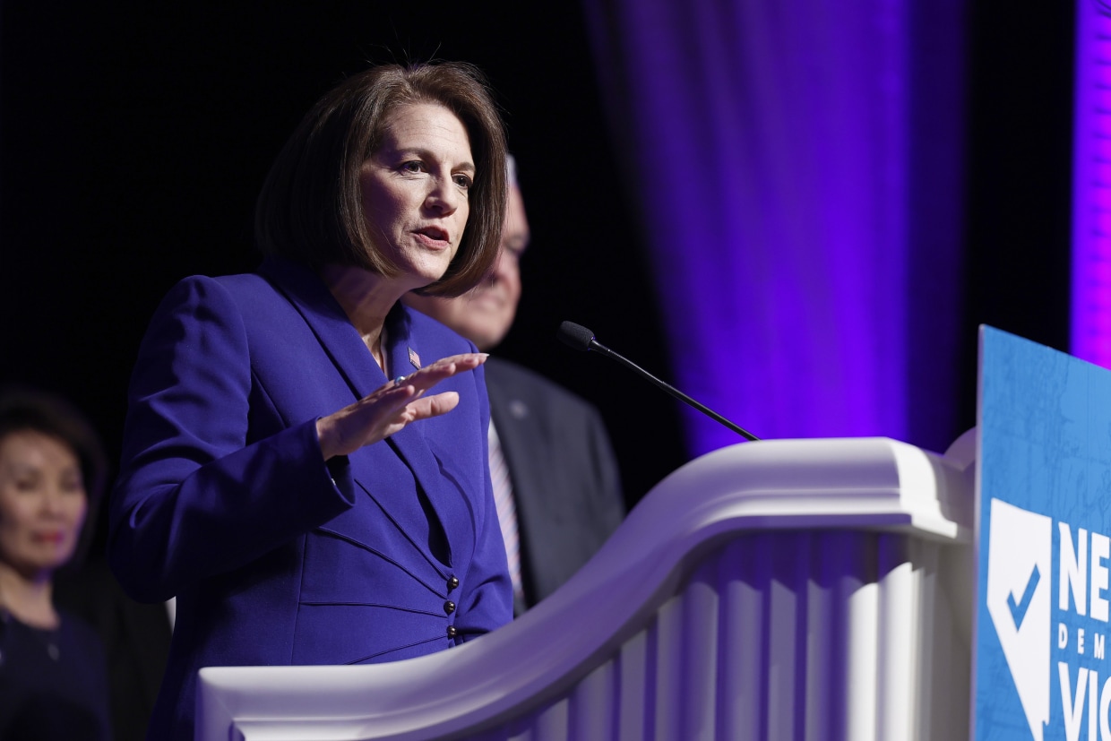 Image: Nevada Democrats Hold Election Night Event In Las Vegas