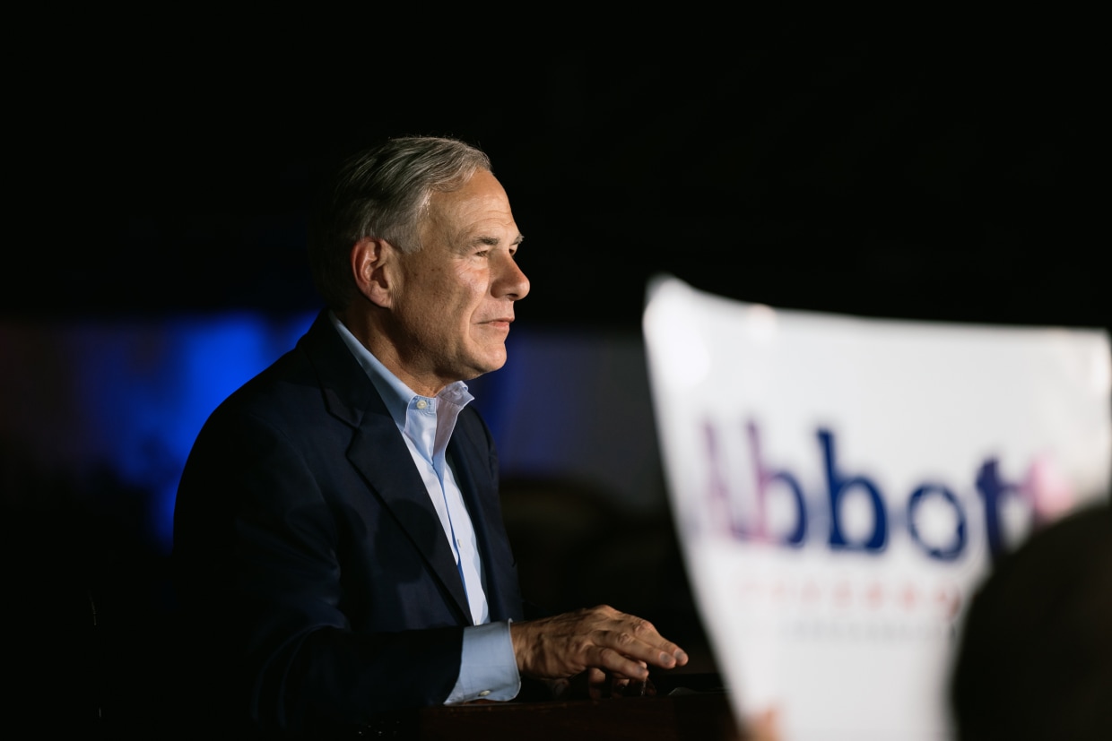 Governor Greg Abbott Hosts Election Night Rally