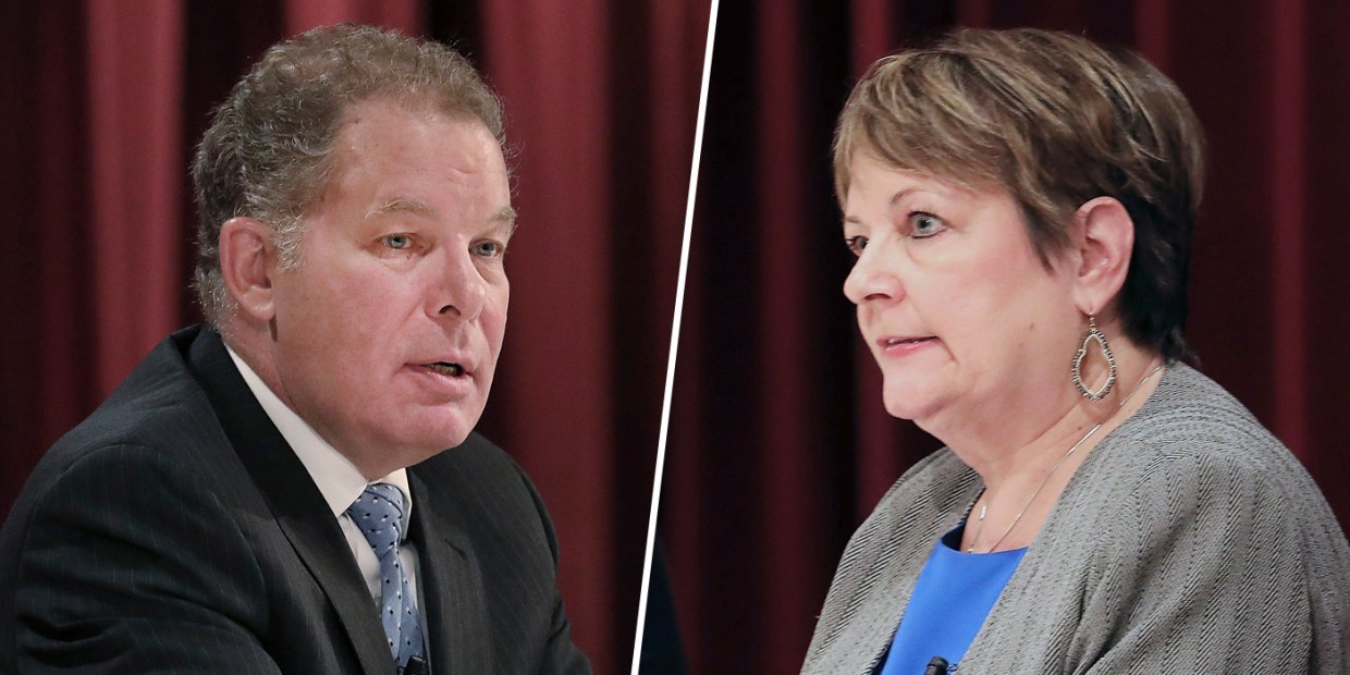 Daniel Kelly and Janet Protasiewicz