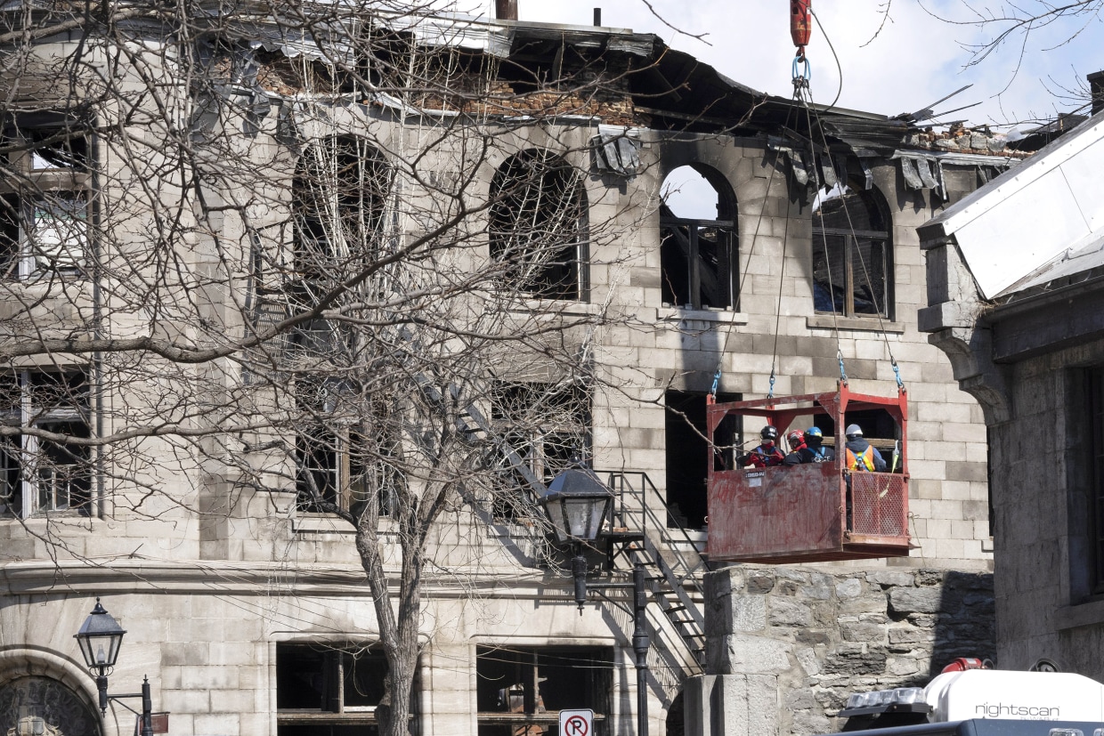 Americans are among the 6 missing after Montreal building fire 