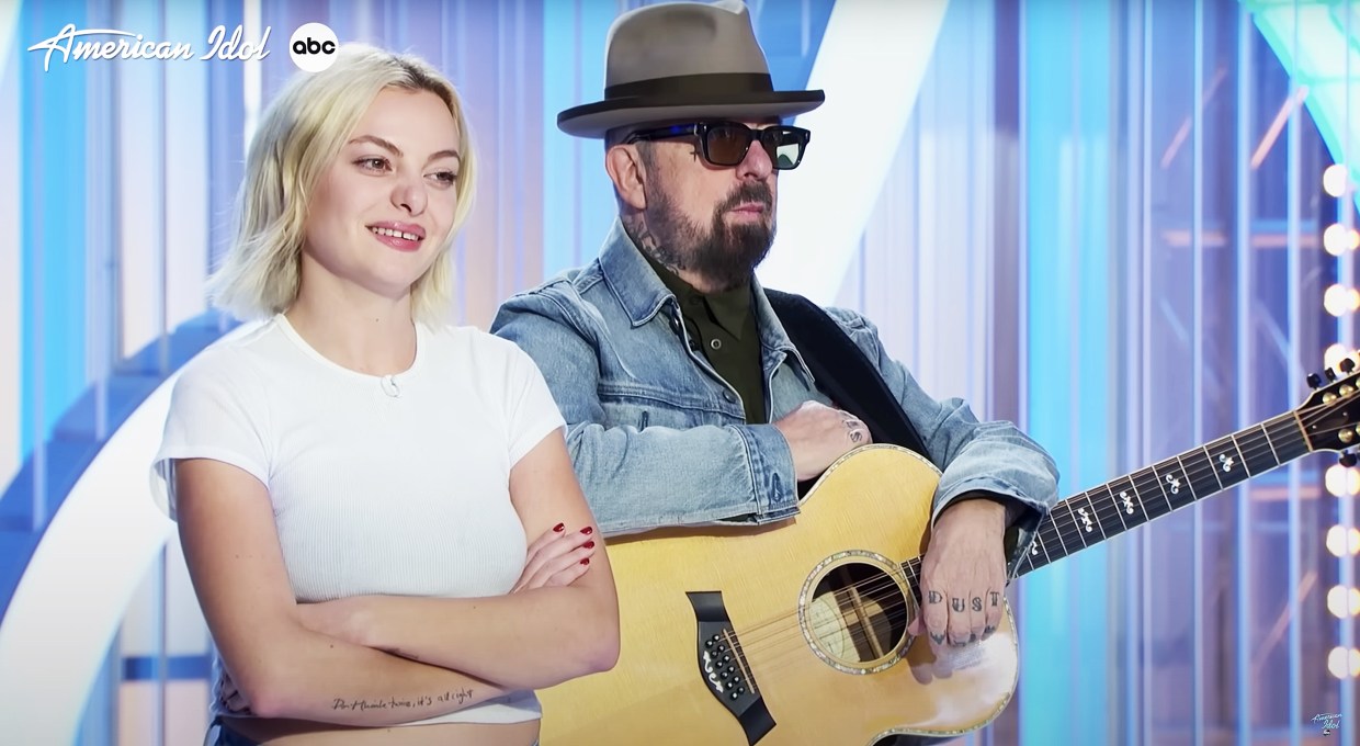 Kaya Stewart Auditions with Superstar Dad, Dave Stewart, for