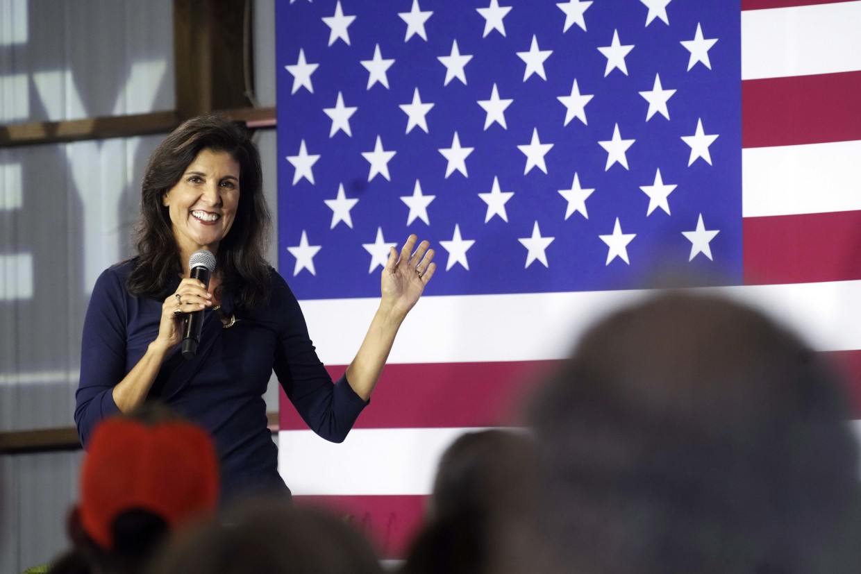 Nikki Haley on the campaign trail in South Carolina.