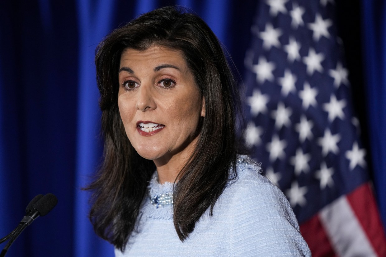 Republican presidential candidate and former South Carolina Gov. Nikki Haley in Arlington, Va., on April 25, 2023.