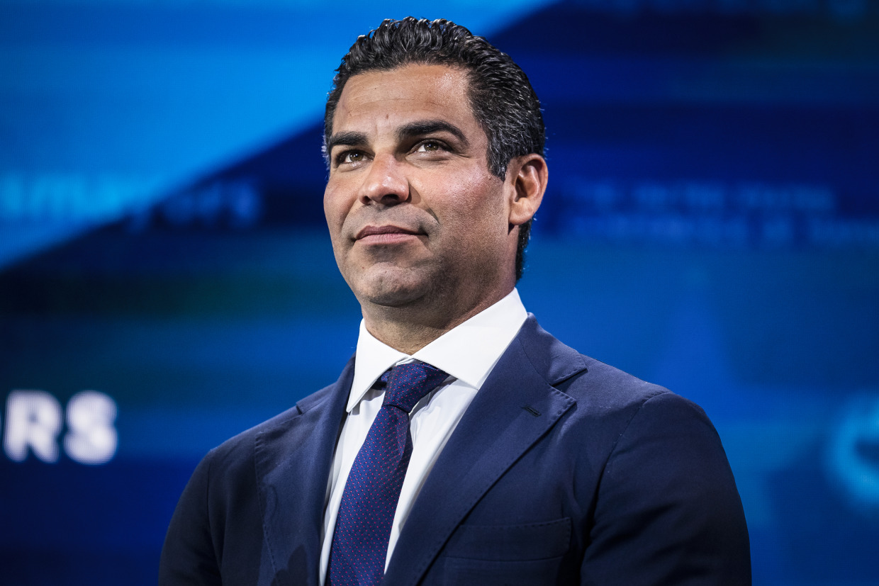 Miami Mayor Francis Suarez attends the USCM 91st Winter Meeting in Washington, D.C., on Jan. 20, 2023.