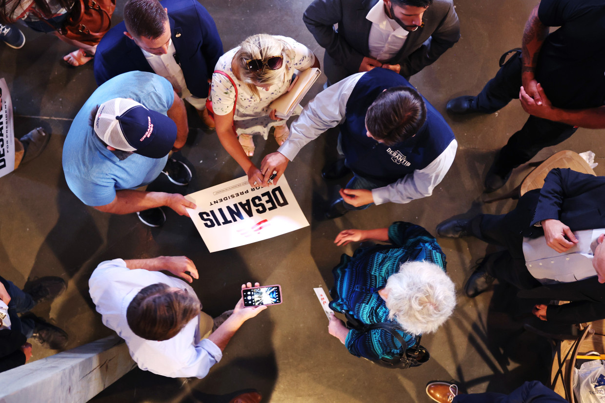 Ron DeSantis Holds First Presidential Campaign Events Across Iowa