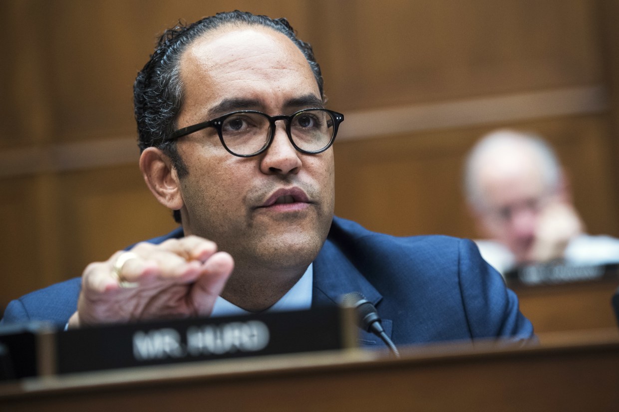 Rep. Will Hurd speaks at a House Intelligence Committee hearing