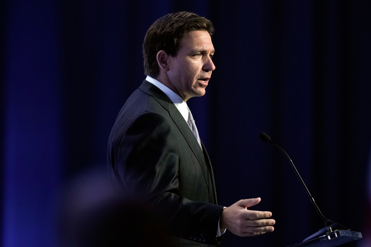 Florida Gov. Ron DeSantis.